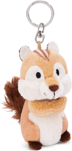 Plyšová klíčenka veverka Chipmunk Jojo 9 cm NICI GREEN