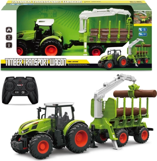 RC farmářský traktor 1:24 se světlem a zvukem