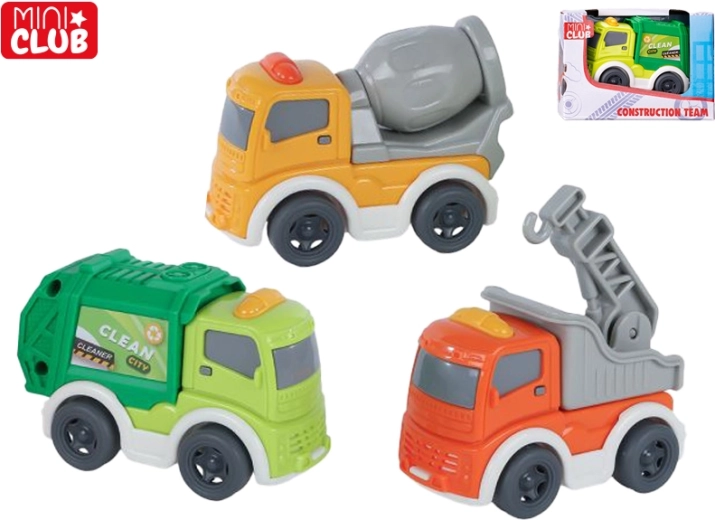 Mini Club stavební vozidlo pro nejmenší – mix variant