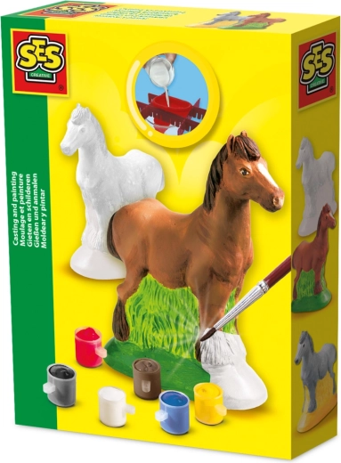 Sádrový kreativní set kůň