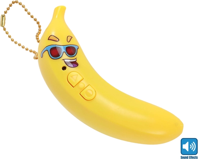Mluvící banán s funkcí nahrávání, 10 cm