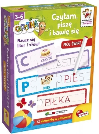Carotina Učím se číst a psát – Můj svět