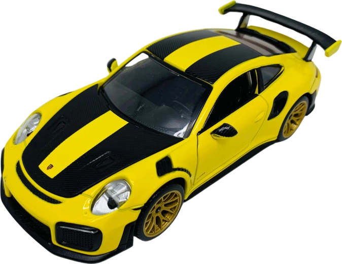 Kovový model auta 1:32 Porsche 911 GT2 RS se světly a zvuky