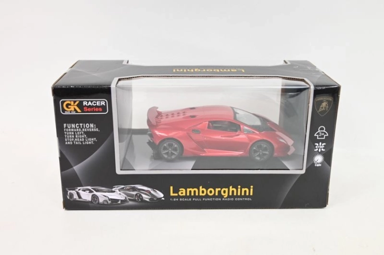 RC auto Lamborghini Sesto Elemento červené 18 cm