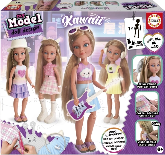 Educa My Model doll design kreativní sada kawaii