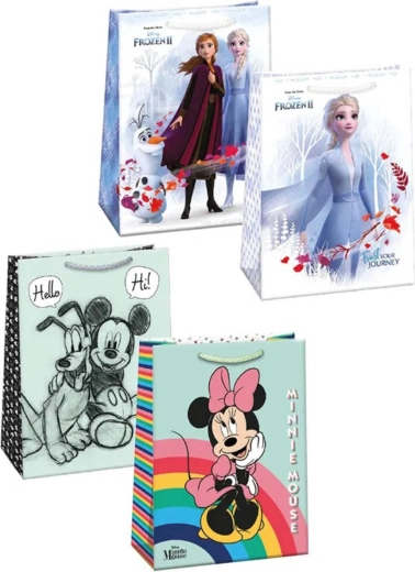 Dárková taška Argus Frozen 2 / Minnie / Mickey 29 × 38 cm - 1 kus