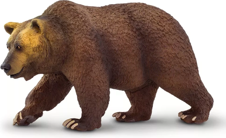 Figurka medvěd grizzly Safari Ltd. - 1 kus