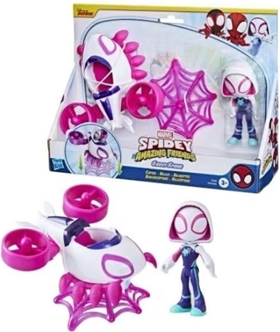 Marvel Spidey a jeho úžasní přátelé Ghost-Spider s vozidlem