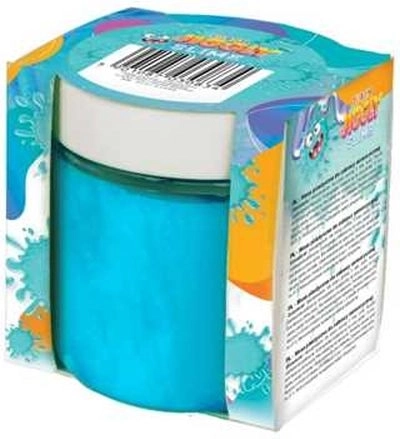 Tubán Jiggly slime perleťově tyrkysový 100 g