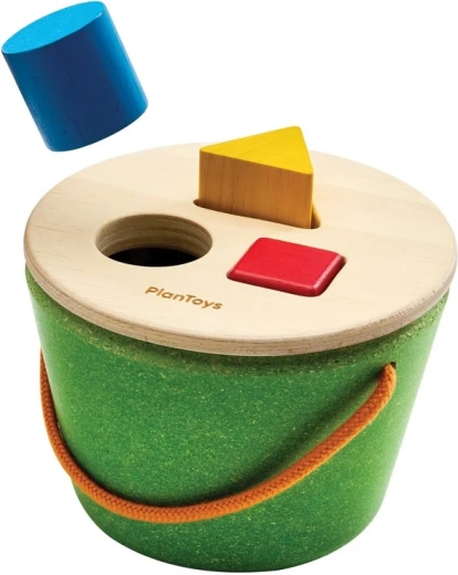 PlanToys vkládací box s tvary