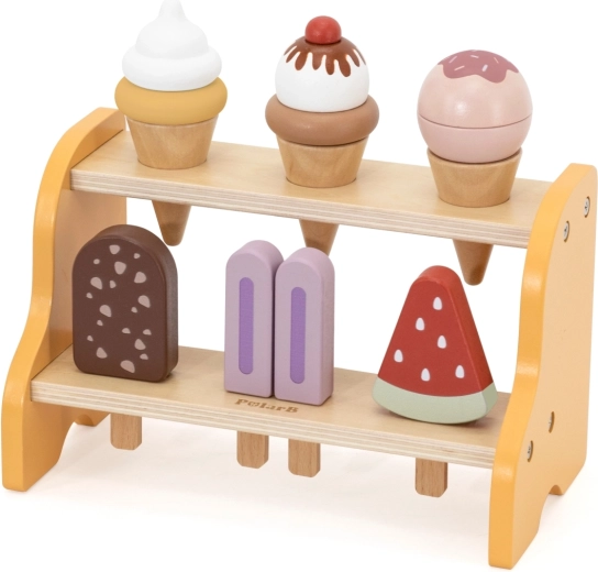 Dřevěná zmrzlinárna PolarB Viga Toys
