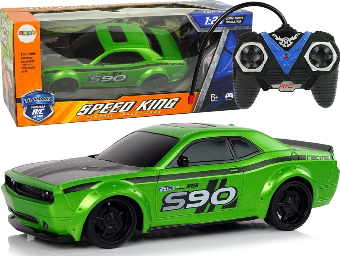RC sportovní auto 1:24 zelené