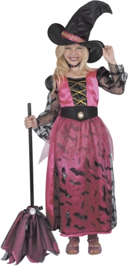 Dětský kostým čarodějky 120–130 cm