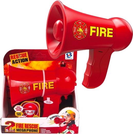 Hasičský megafon pro děti