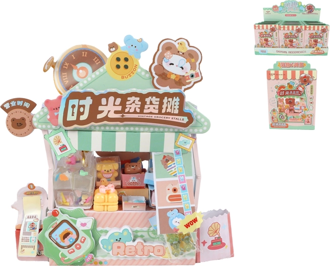 Kawaii retro stánek – mini stavebnice