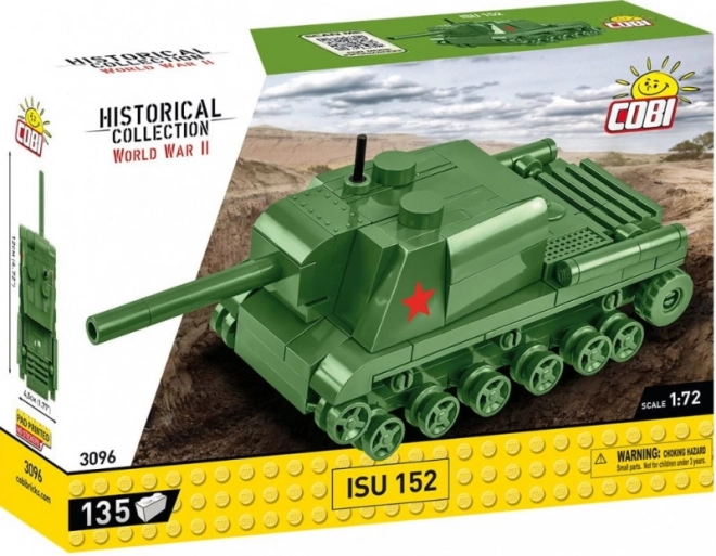 Stavebnice ISU-152 – 135 dílků