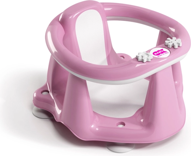 Ok Baby protiskluzové sedátko do vany Flipper Evolution pink (6–15 měsíců)