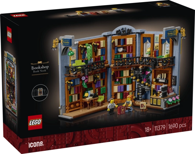 LEGO Icons Book nook: knihkupectví