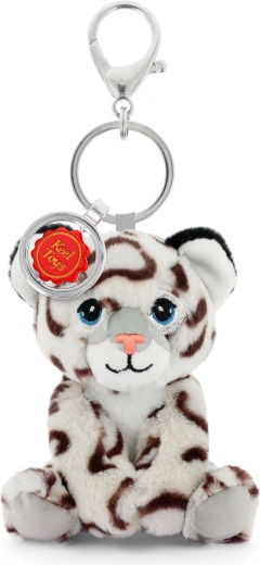 Keeleco přívěsek na tašku sněžný leopard 12 cm