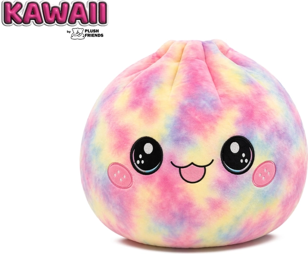 Plush Friends duhový plyšový Bao knedlíček 25 cm