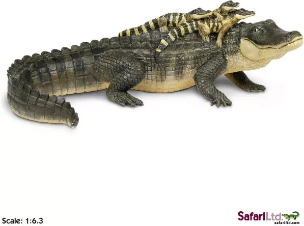 Safari Ltd. aligátor s mláďaty