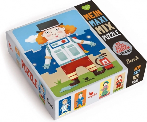 Magellan moje maxi mix puzzle – práce