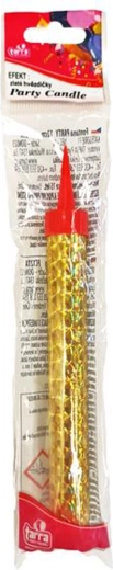 Párty fontána 12 cm – zlaté jiskry