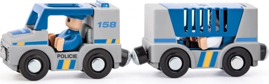 Policejní vůz kovový model 21 cm