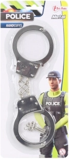 Kovová dětská pouta TOI-TOYS s klíčky