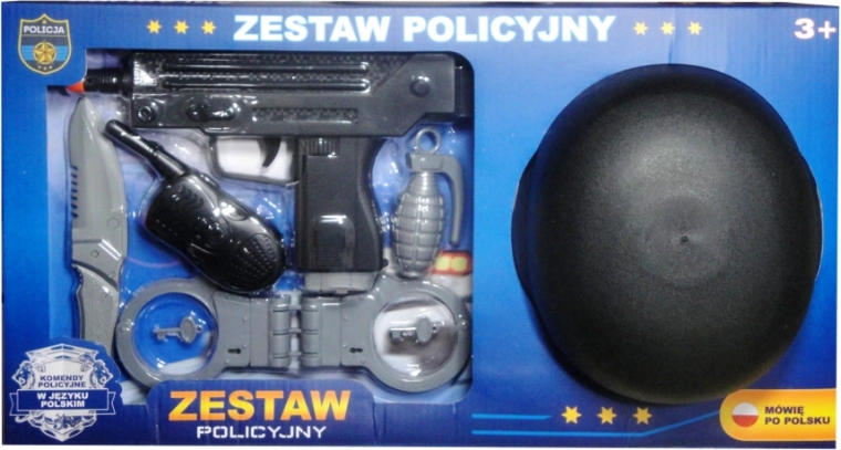 Policejní sada s polským hlasovým modulem