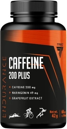 Trec Endurance Caffeine 200 Plus 60 kapslí