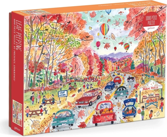 Galison puzzle Pozorování podzimního listí 1000 dílků