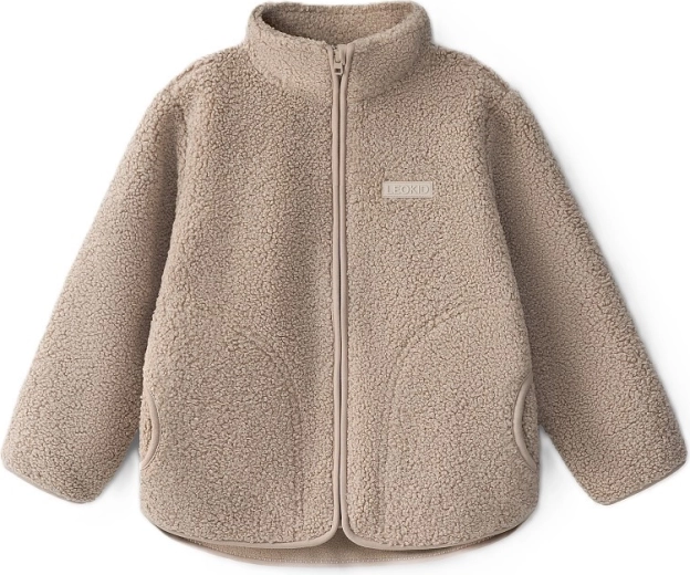 Leokid fleecová bunda Theo Almond Milk vel. 116