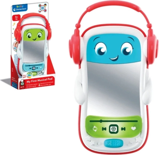 Mluvící Baby DJ – hudební pult se světly a zrcátkem