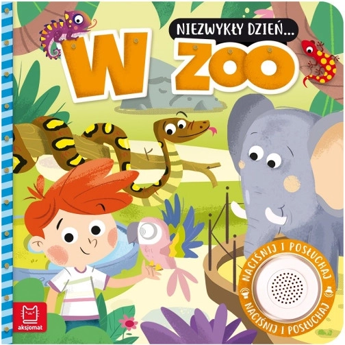 Neobyčejný den v zoo – knížka se zvukem