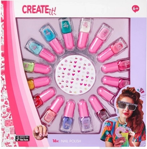 Create It! sada laků na nehty 16 ks