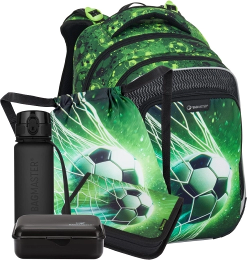 Bagmaster lumi 25 b velký školní set pro prvňáčky – fotbal