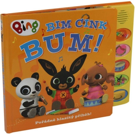Zvuková knížka BING – Bim cink bum