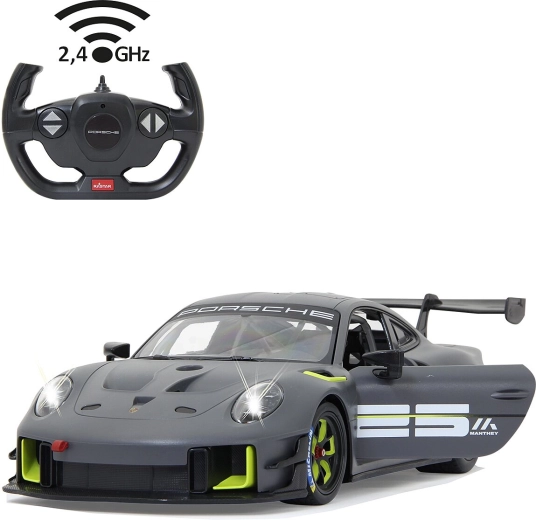 RC auto Porsche 911 GT2 RS Clubsport 25 v měřítku 1:14, šedé