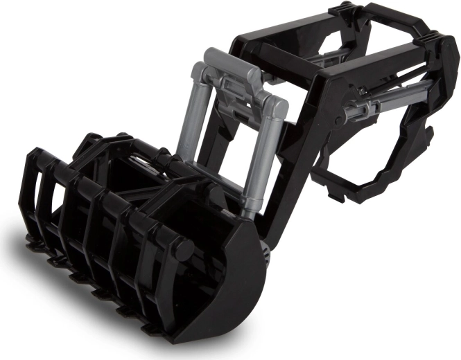 Čelní nakladač s krokodýlí lopatou a balíkem slámy pro traktor JAMARA 1:24S