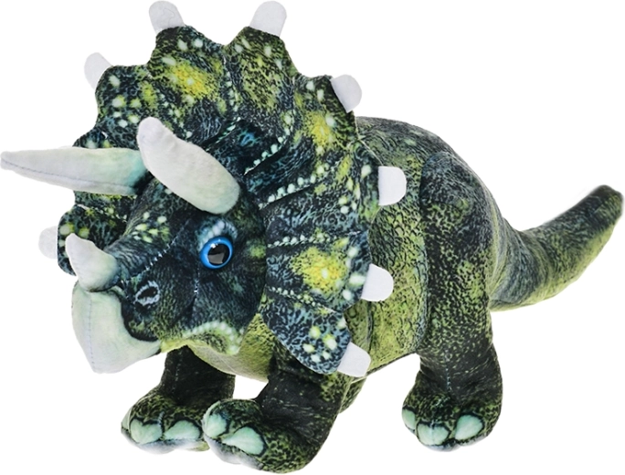 Plyšový triceratops 38 cm pro děti od 0 měsíců