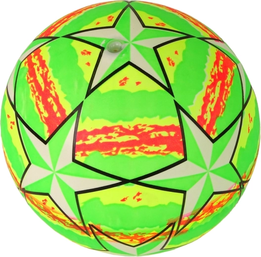 Gumový míč 22 cm zelený