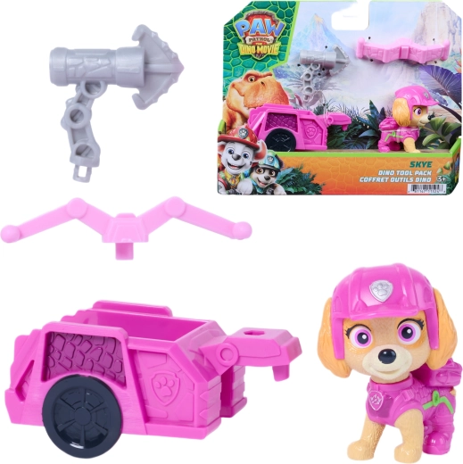 Spin Master Tlapková patrola: Dino film figurka Skye s vozíkem a doplňky