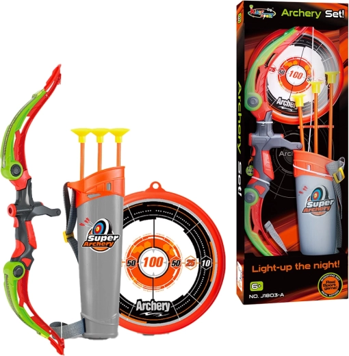 Svítící lukostřelecká sada do tmy Night Striker