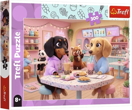 Puzzle Jamníci v kavárně 300 dílků