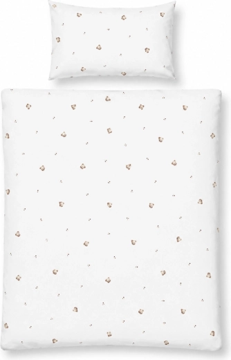 Babymatex nepromokavé jersey povlečení do postýlky medvídek 100 × 135 cm, 40 × 60 cm