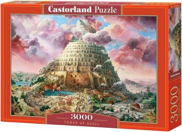 Puzzle 3000 dílků CASTORLAND – Věž z Babylónu
