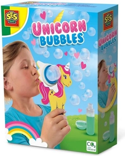 SES Creative bublifuk jednorožec s náplní 200 ml
