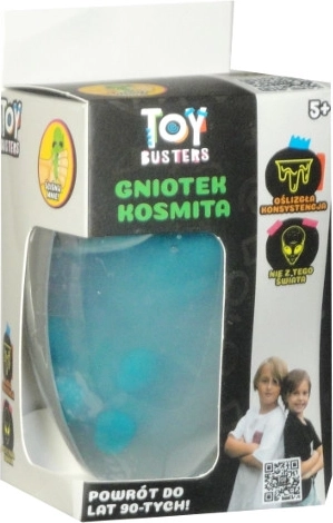 Jajo gniotek kosmita antistresová hračka