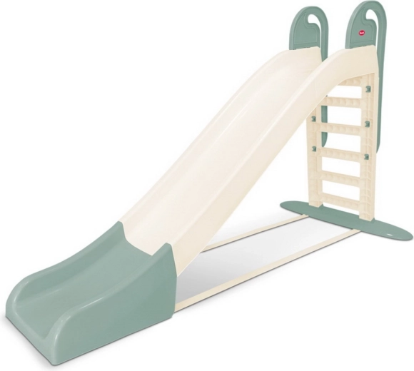 Doloni skluzavka 243 cm béžovo‑zelená pro děti